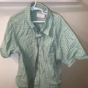 Children’s Place Button down L (10-12) Used Green